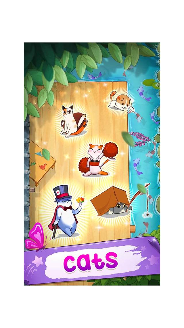 Merge Cats Cute Idle Game (Android) software [miniworldteam]